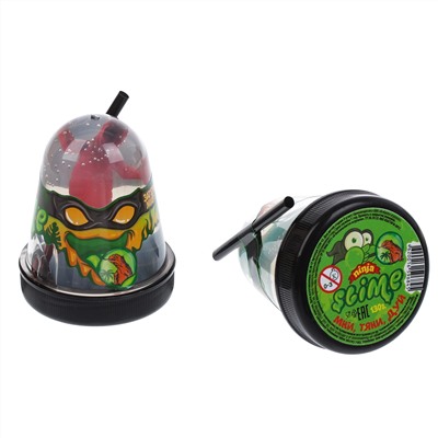 Игрушка ТМ "Slime "Ninja" арт.S130-12 "Затерянный мир" ящерица, 130 г. "боится холода"