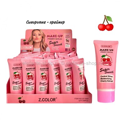 Сыворотка-праймер Z.Color Cherry Make Up Primer Serum Super Smooth ZC1948, 50 мл