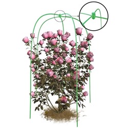 Укрытие+опора для роз зеленая «Зимний Домик» 0,7 м