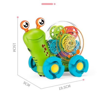 Интерактивная игрушка Улитка с шестеренками