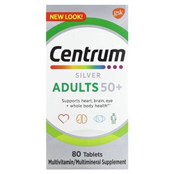 Centrum Silver для взрослых 50+ - 80 таблеток - Centrum