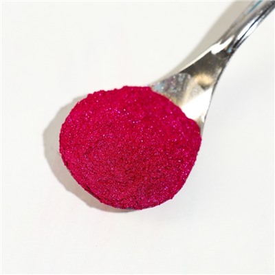 Глиттер кандурин пищевой КондиМир "Розовый", фракция 10-60 µm, 5 г