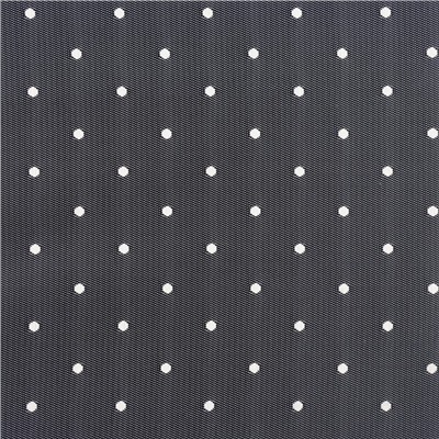 Ткань подкладочная «Горох», двусторонняя, 100 % вискоза, 1 × 1,4 м, цвет серый