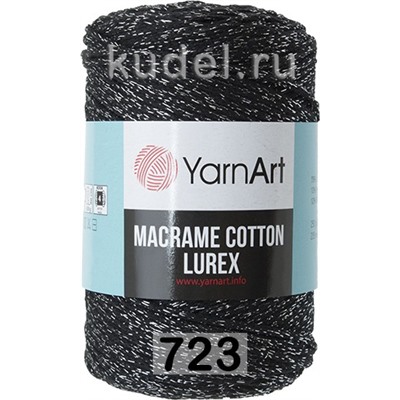 Пряжа Yarnart Macrame Cotton Lurex