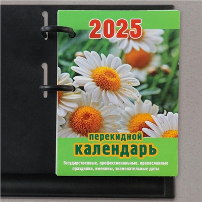 Блок для настольных календарей "Родной край" 2025 год, вырубка, 10 х 14 см