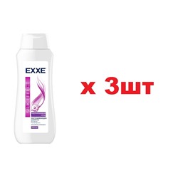 EXXE Шампунь для волос Silk effect 400мл Гиалуроновый эффект 3шт