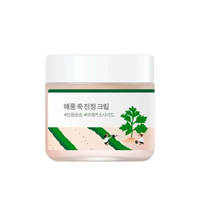 Round Lab Mugwort Calming Cream Лёгкий успокаивающий крем с полынью