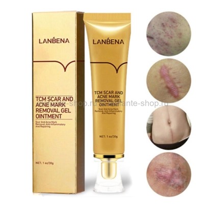 Гель-мазь от повреждений кожи Lanbena Scar and Acne Mark Removal 30g (106)