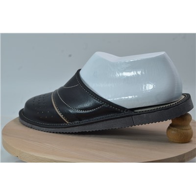 071-43  Обувь домашняя (Тапочки кожаные) размер 43
