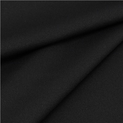 Ткань на отрез бифлекс 01 цвет черный