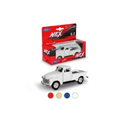 Welly. Машинка 1:38 "Chevrolet 3100 Pickup"металл, пруж. мех., цвет в ассорт. арт.43708W