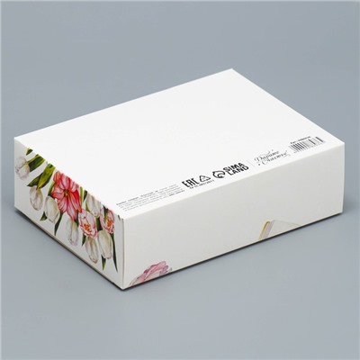 Коробка подарочная складная, упаковка, «Дорогому учителю», 16.5 х 12.5 х 5 см
