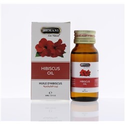 Масло Гибискуса (каркаде, суданской розы) | Hibiscus oil (Hemani) 30 мл
