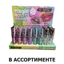 Блеск для губ проявляющийся 3Q Beauty Magic Moist Vitamin (упаковка 4шт)