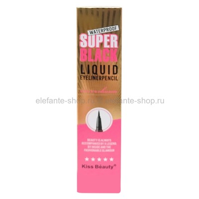 Подводка для глаз Kiss Beauty Super Black Liquid Eyeliner Pencil (28)