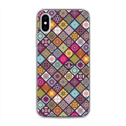 Силиконовый чехол Красочные mandalas на iPhone XS (10S)