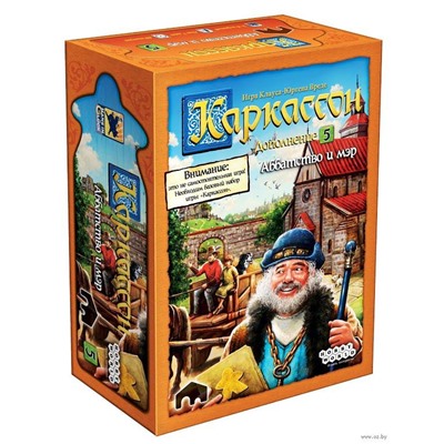 Наст.игра МХ "Каркассон. Аббатство и мэр" арт.915222 РРЦ 990 руб.