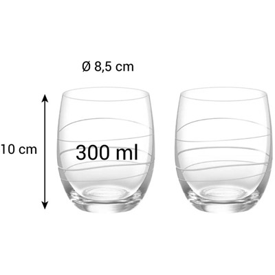 Набор стаканов Tescoma Uno Vino, 300 мл, 2 шт