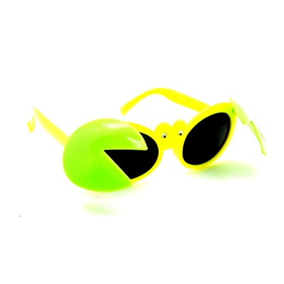Детские солнцезащитные очки краб (зеленый-желтый)