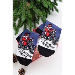 Носки мужские Санта байкер комплект 1 пара