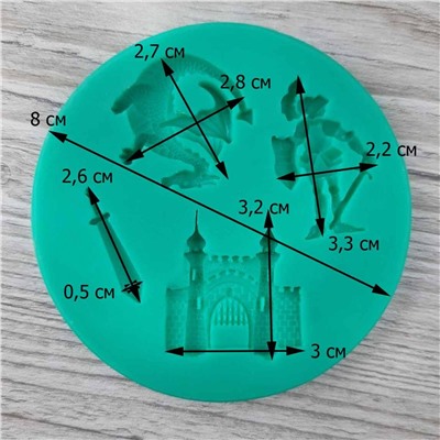 Силиконовый молд Средневековье