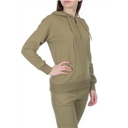 NOH109 KHAKI Костюм спортивный женский (хлопок 90%, полиэстер 10%)