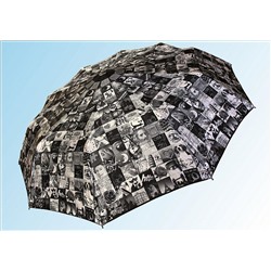 Зонт С052 европа черно-белая
