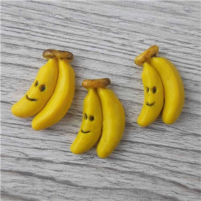 Силиконовый молд Забавные бананы