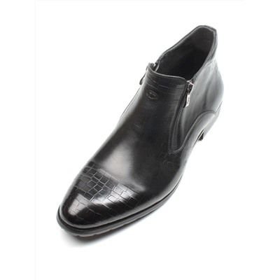 01-H9003-D26-SW3 BLACK Ботинки демисезонные мужские (натуральная кожа)