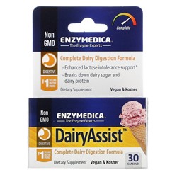 Enzymedica DairyAssist, 30 капсул