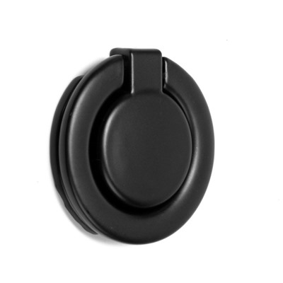 Ручка кнопка CAPPIO RK132 мебельная, цвет черный