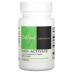 DaVinci NAD+Activate - Витамин B3 Ниацин - 30 капсул - DaVinci