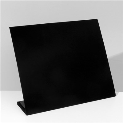 Подставка под серьги 60 пар, 6 рядов, 33x10x30 см, цвет чёрный