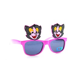 Детские солнцезащитные очки 2210 кот розовый