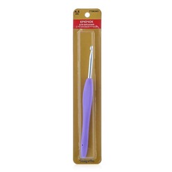Крючок для вязания с резиновой ручкой, 4,5 мм, Hobby&Pro