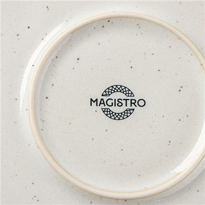 Салатник фарфоровый с высоким бортом Magistro Urban, 650 мл, d=17 см, цвет белый