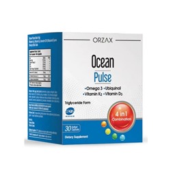 OCEAN PULSE OMEGA 3 + Убихинол + Д3 + К2 30 капс