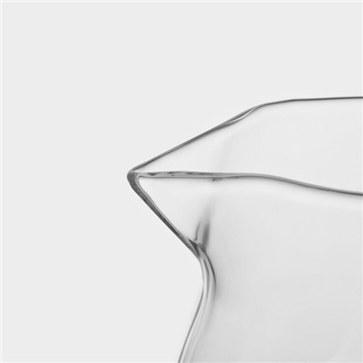 Кувшин стеклянный Magistro «Богема. Льдинка», 1,8 л, 9×17×20 см, с крышкой