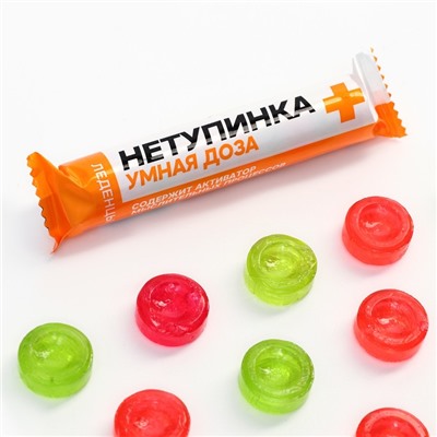 Леденцы в тубусе «Нетупинка», вкус: мульти, 32 г.