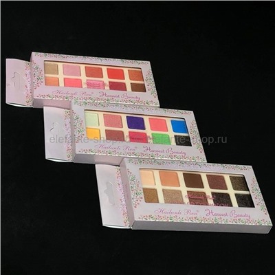 Набор из трех палеток теней Hailunli Ren Harvest Beauty Eyeshadow 10 Colors (125)