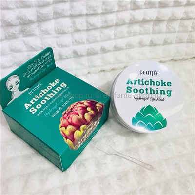 Патчи PETITFÉE ARTICHOKE SOOTHING Hydrogel Eye Mask  (125)