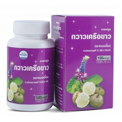 Kongkaherb Pueraria Mirifica – для женщин для роста груди, подтягивают ее мышцы, 100 капсул