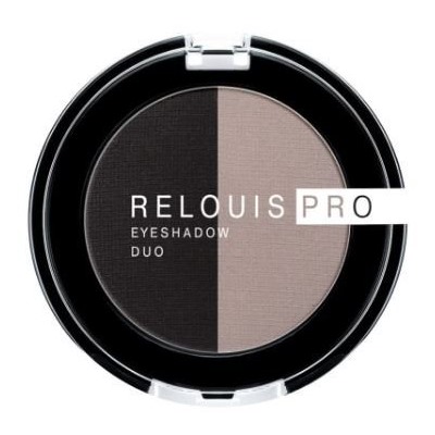 Тени для век RELOUIS PRO Eyeshadow Duo тон 106 RELOUIS, 3 г.