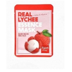 FarmStay Real Lychee Essence Mask Маска тканевая с личи