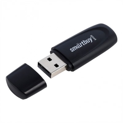 64Gb Smartbuy Scout Black USB2.0 (SB064GB2SCK)