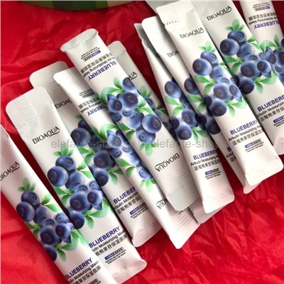 Увлажняющие маски с экстрактом черники Bioaqua Blueberry Arbutin Moisturizing Mask, 20 штук (106)