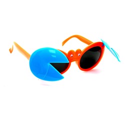 Детские солнцезащитные очки краб (синий-оранжевый)