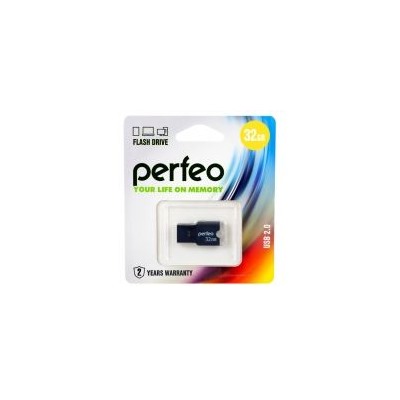 32Gb Perfeo M01 Black USB 2.0 (PF-M01B032)