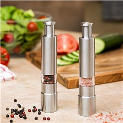 Металлическая мельница для перца и соли PEPPER MILL