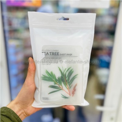 Набор масок для лица Tenzero Solution Nourishing Tea Tree Sheet Mask (125)